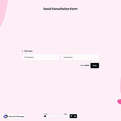 Facial Consultation Form