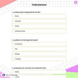 Trivia General