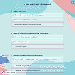 Cuestionario de salud mental