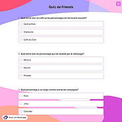 Quiz de Friends