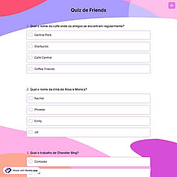 Quiz de Friends