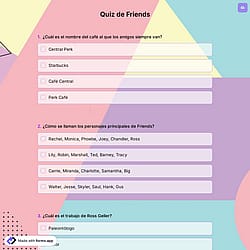 Quiz de Friends