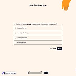 Certification Exam