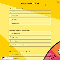 Exame de Certificação