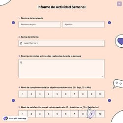 Informe de Actividad Semanal