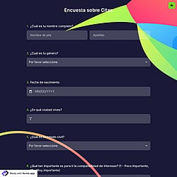 Encuesta Sobre Citas