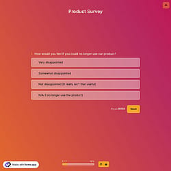 Product Survey