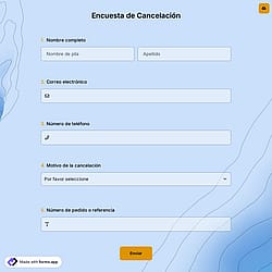 Encuesta de Cancelación