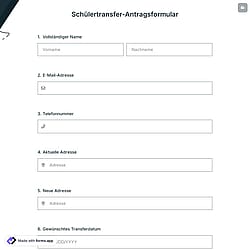 Schülertransfer-Antragsformular