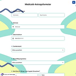 Medicaid-Antragsformular