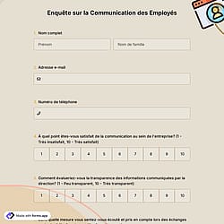 Enquête sur la Communication des Employés