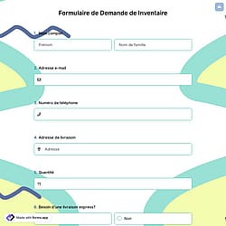 Formulaire de Demande de Inventaire