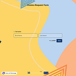 Invoice Request Form