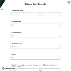 Katalog-Bestellformular