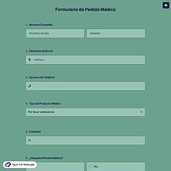 Formulario de Pedido Médico
