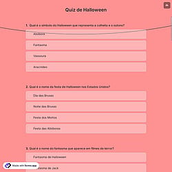 Quiz de Halloween