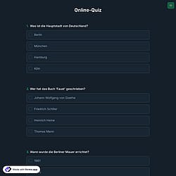Online-Quiz