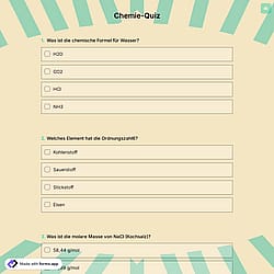 Chemie-Quiz