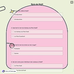 Quiz de Noël