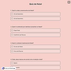 Quiz de Natal