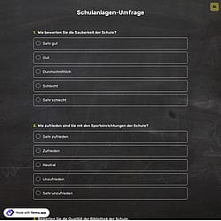 Schulanlagen-Umfrage