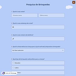 Pesquisa de Brinquedos