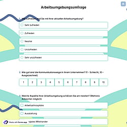 Arbeitsumgebungsumfrage
