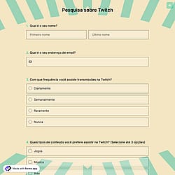Pesquisa sobre Twitch