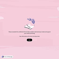Psychological Assessment Form