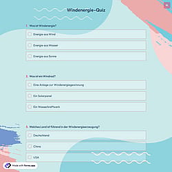 Windenergie-Quiz