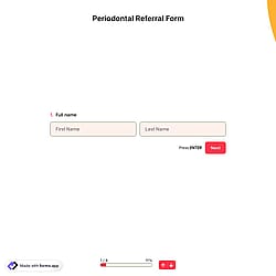 Periodontal Referral Form