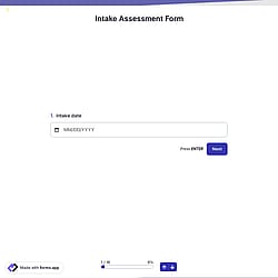 Intake Assessment Form
