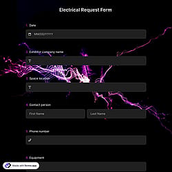 Electrical Request Form