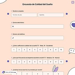 Encuesta de Calidad del Sueño