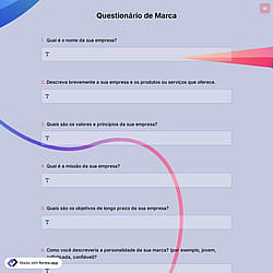 Questionário de Branding