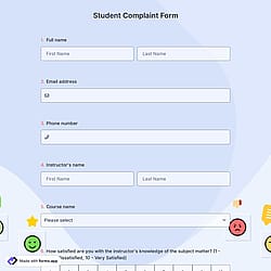 Student Complaint Form