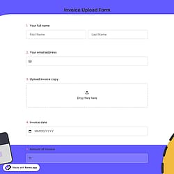 Invoice Upload Form