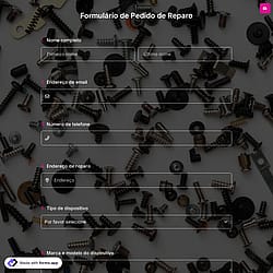 Formulário de Pedido de Reparo