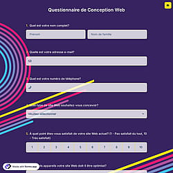Questionnaire de Conception Web