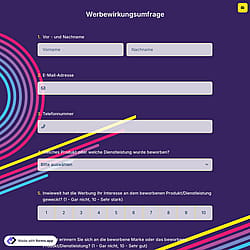 Werbewirkungsumfrage