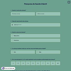 Pesquisa de Saúde Infantil