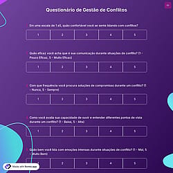 Questionário de Gestão de Conflitos