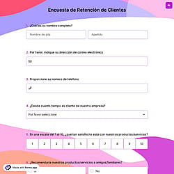 Encuesta de Retención de Clientes