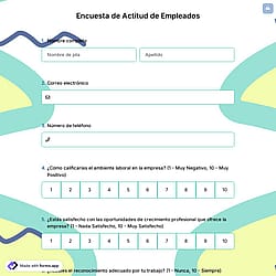 Encuesta de Actitud de Empleados