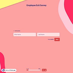Employee Exit Survey