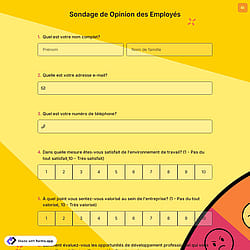 Sondage de Opinion des Employés