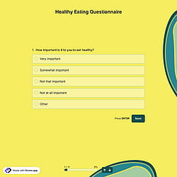 Healthy Eating Questionnaire