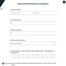 Encuesta de Proficiencia Lingüística