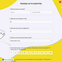 Sondage sur le Leadership