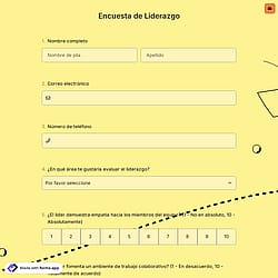 Encuesta de Liderazgo